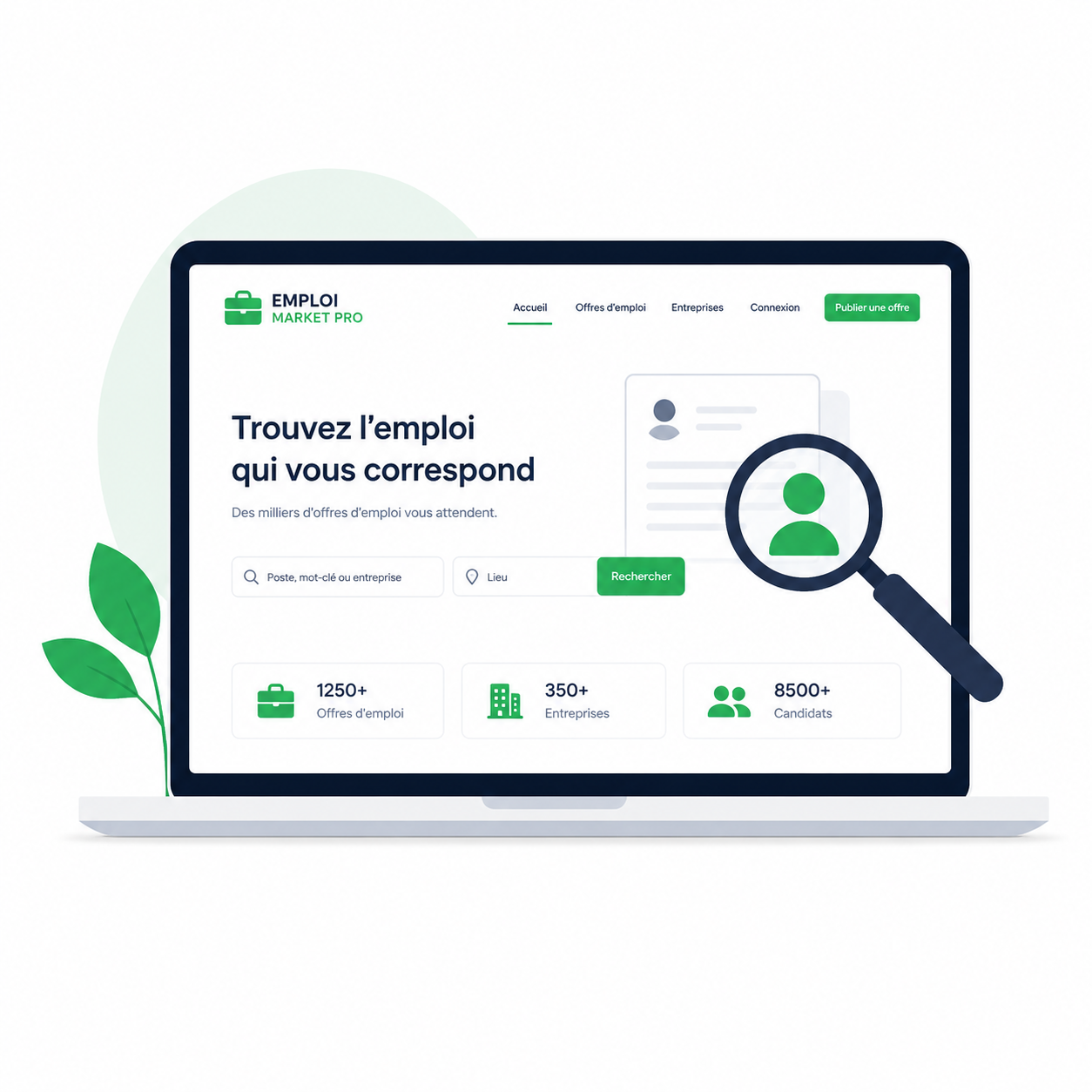 Lancez votre propre plateforme d’emploi avec EMPLOI MARKET PRO